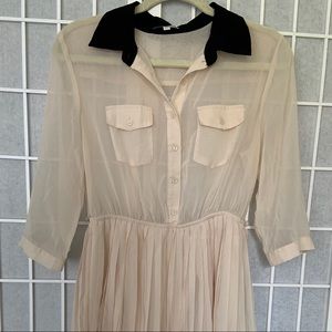 Sheer Baby Pink Dress